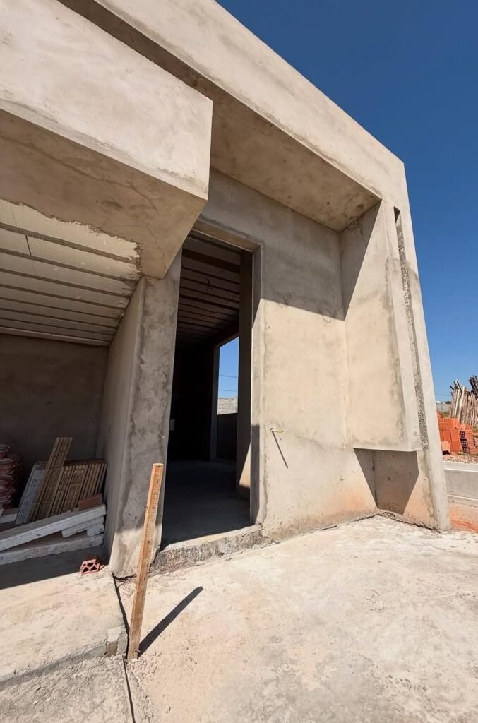 Obra residencial em Piracicaba executada pela MVX Engenharia