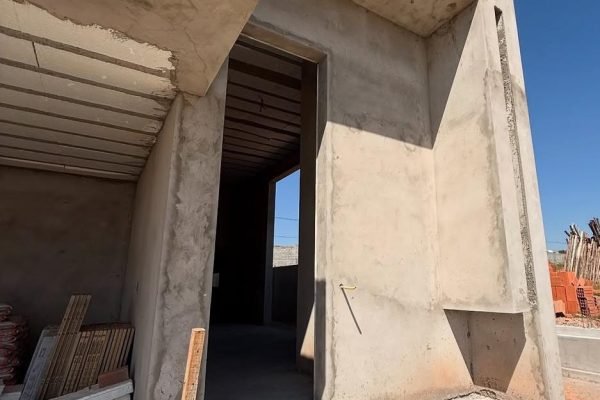 Obra residencial em Piracicaba executada pela MVX Engenharia